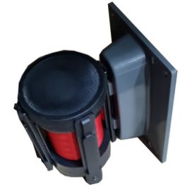 EUROPEL Barrière ceinture pour montage mural, rouge