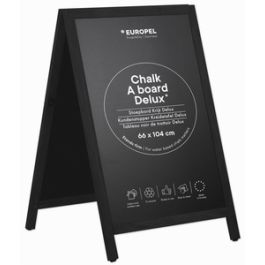 EUROPEL Panneau trottoir DELUXE, 660 x 1.040 mm, noir