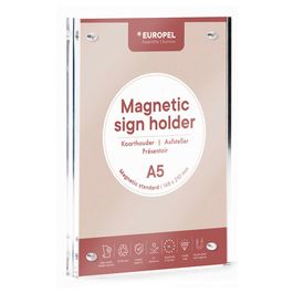 EUROPEL Porte-visuel LUXE, A6 portrait, droit