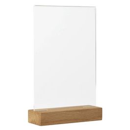 EUROPEL Présentoir de table, A5 portrait, socle bois