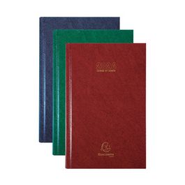 EXACOMPTA Agenda Carré Euro/Cents 135 x 210 mm, 2026,assorti