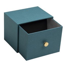 EXACOMPTA Boîte à photos ou fiches Office by Me, bleu canard