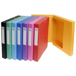 EXACOMPTA Boîte de classement, carton, dos: 40 mm, rouge