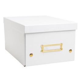 EXACOMPTA Boîte de rangement Neo Deco, A5+, blanc