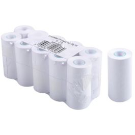 EXACOMPTA Bobine pour caisse, 57 mm x 6,5 mm, extra blanc x10