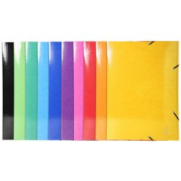 EXACOMPTA Chemise à élastiques 3 rabats Iderama, A3, carton x10