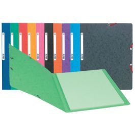 EXACOMPTA Chemise à élastiques, A4, carton, vert tilleul