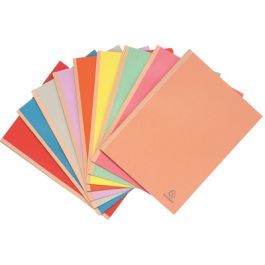 EXACOMPTA Chemise à soufflet, en carton, 320 g/m2, gris