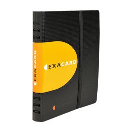 EXACOMPTA Classeur pour cartes de visite EXACARD, PP, noir