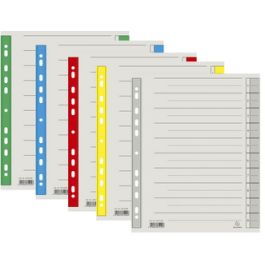 EXACOMPTA Intercalaires, A4 extra large, vert