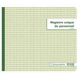 EXACOMPTA Piqûre "Registre unique du personnel"