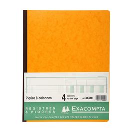 EXACOMPTA Piqûre à colonnes, 13 colonnes, 33 lignes