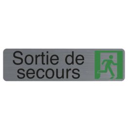 EXACOMPTA Plaque de signalisation "Sortie de secours"