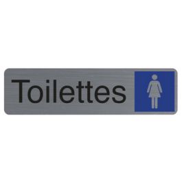 EXACOMPTA Plaque de signalisation "Toilettes Dame"