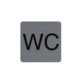 EXACOMPTA Plaque de signalisation "WC"
