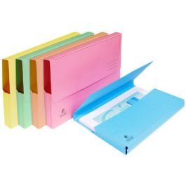 EXACOMPTA Pochette document Jura pastel, A4, vert x50