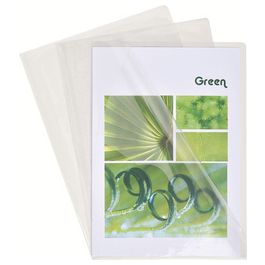 EXACOMPTA Pochettes coins Premium, A4, PVC 0,18 mm, lisse