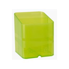 EXACOMPTA Pot à crayons PEN-CUBE, 2 compartiments, vert