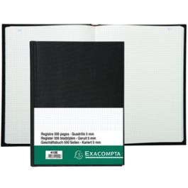 EXACOMPTA Registre Quadrillé 5x5, A4, 300 pages