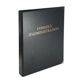 EXACOMPTA Reliure "Conseils d'Administration" avec recharge