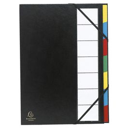 EXACOMPTA Trieur Harmonika, PP, 7 compartiments, assorti x6