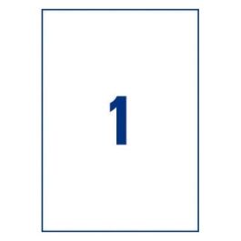 Etiquettes Adhésives Autocollantes 1 par page - 100 pages A4