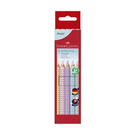 FABER-CASTELL Crayon de couleur triangulaire Jumbo GRIP
