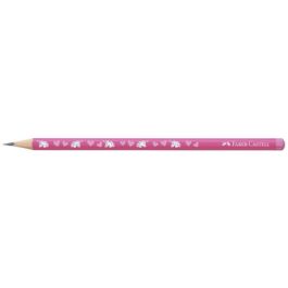 FABER-CASTELL Crayon de papier Licorne, HB, rose