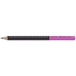 FABER-CASTELL Crayon graphite Jumbo GRIP TWO TONE, rose