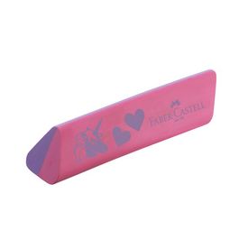 FABER-CASTELL Gomme en plastique "Licorne", rose/violet