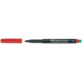 FABER-CASTELL Marqueur permanent MULTIMARK S, rouge