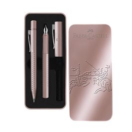 FABER-CASTELL Set d'écriture GRIP 2011, rose