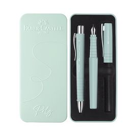 FABER-CASTELL Set de stylos POLY BALL/PEN, caribic blue