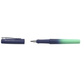 FABER-CASTELL Stylo plume POLY PEN, M, buzzing blue