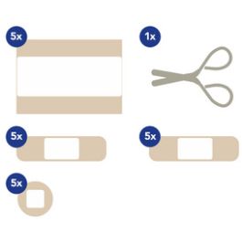 FIRST AID ONLY Boîte à pansements Bureau/Loisirs