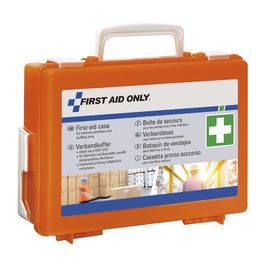 FIRST AID ONLY Boîte de premiers secours DIN 13157, orange