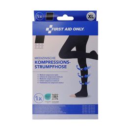 FIRST AID ONLY Collants de contention, XL, noir