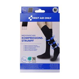 FIRST AID ONLY Mi-bas de contention, M, noir