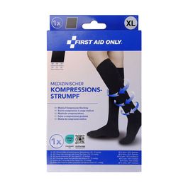 FIRST AID ONLY Mi-bas de contention, XL, noir