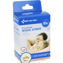 FIRST AID ONLY Nasen-Strips, 19 x 61 mm, beige, 80er Blister