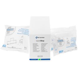 FIRST AID ONLY Steriles Wundverband-Set QuickStop, 3er Set