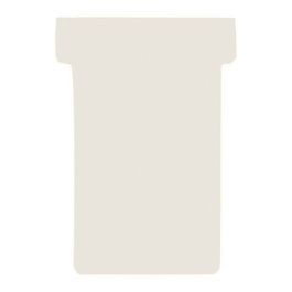 FRANKEN Fiches T, taille 2 / 48 x 84 mm, blanc