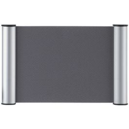 FRANKEN Plaque de porte clip, 180 x 115 mm - A6,  argent