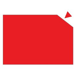 FRANKEN Plaque magnétique, 200 x 295 x 0,6 mm, gris