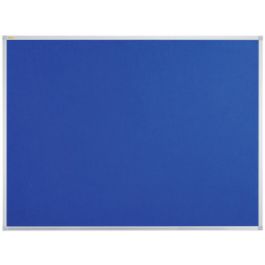 FRANKEN Tableau en textile X-tra!Line, 600 x 450 mm, bleu