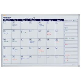 FRANKEN Tableau planning X-tra!Line semainier, 900 x 600 mm