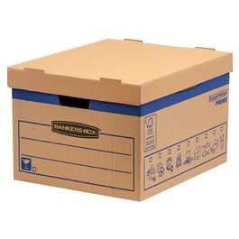 Fellowes BANKERS BOX Carton déménagement SmoothMove FastFold x10