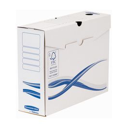 Fellowes Boîte d'archives BANKERS BOX Basic (L)100 mm, bleu x25