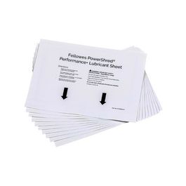 Fellowes Feuille lubrifiante pour destructeur de documents
