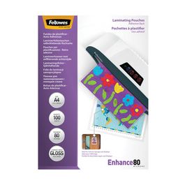 Fellowes Pochette de plastification Peel&Stick, A4